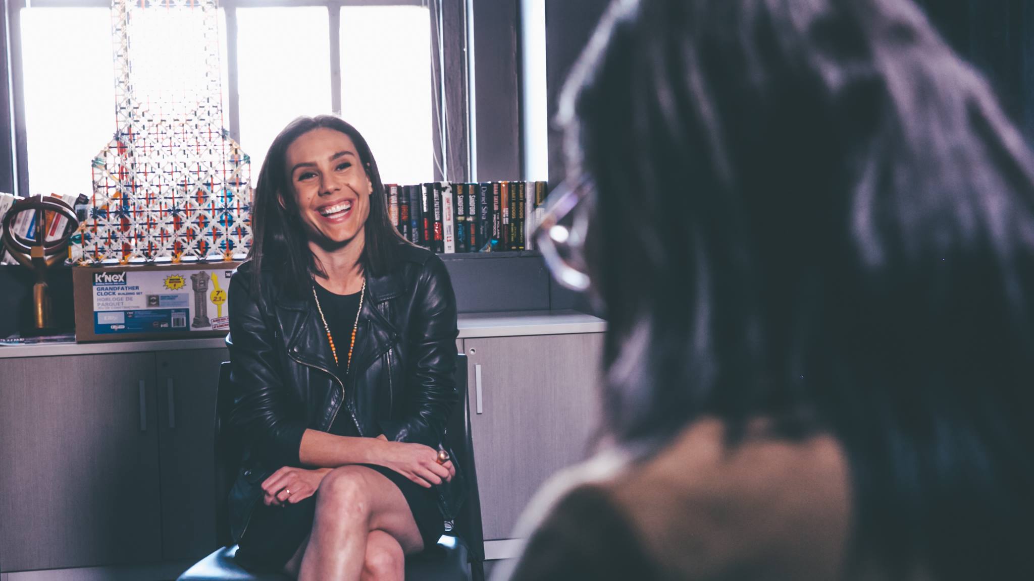 Claire in conversation